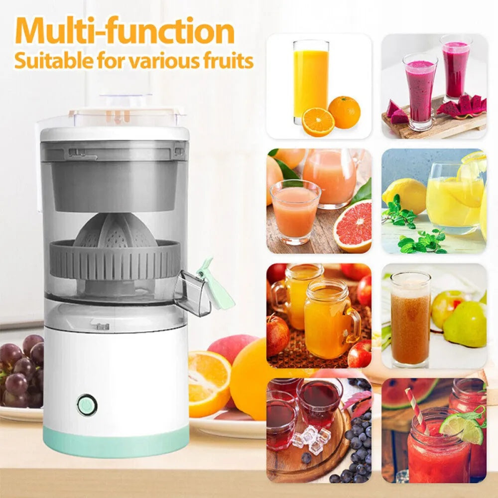 Portable Electric Citrus Juicer: Squeeze Fresh Fruit Juice Anywhere