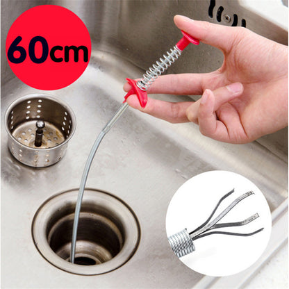 60/85/160cm Kitchen Bathroom Sewer Dredger Spring Pipe Dredging Tool