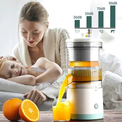 Portable Electric Citrus Juicer: Squeeze Fresh Fruit Juice Anywhere