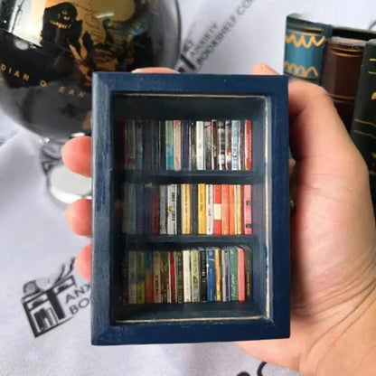 Mini Anti-Anxiety Bookshelf Ornament Size