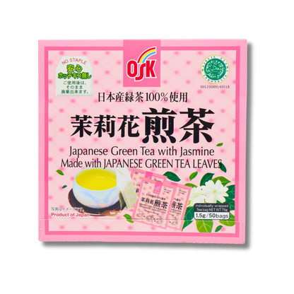 OSK Japanese Jasmine Green Tea Bags 50 x 1.5g