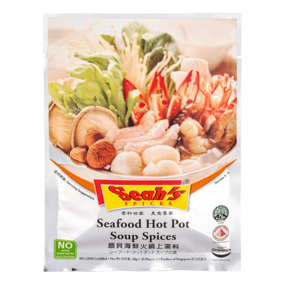 Seah's Spices Seafood Hot Pot Soup Spices 28g