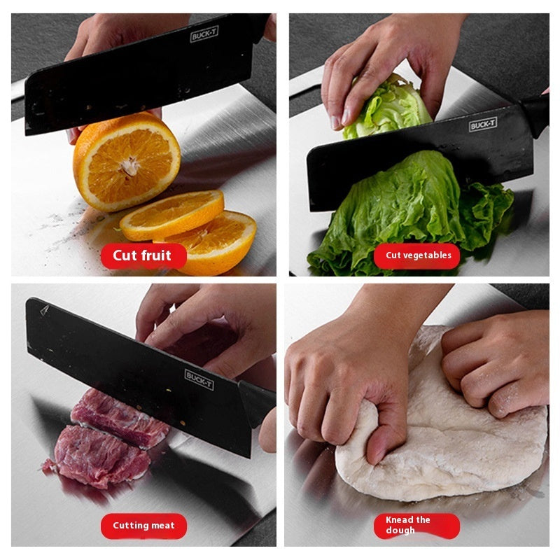 Stainless Steel Chopping Board uses