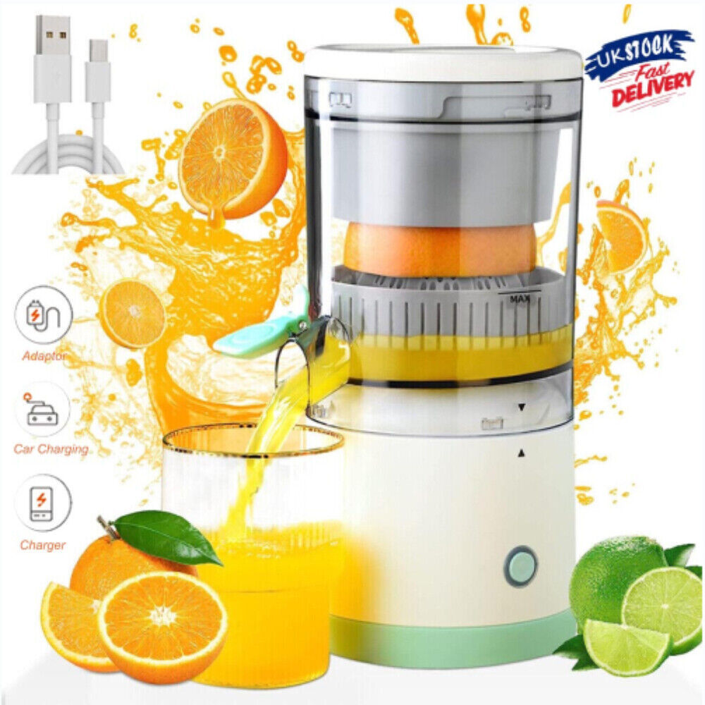 Portable Electric Citrus Juicer: Squeeze Fresh Fruit Juice Anywhere