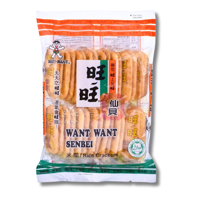 halal want want senbei crackers